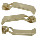 Metall Gold Curved Zipper Puller